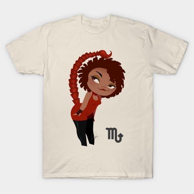 Zodiac: Scorpio T-Shirt by FrancisTheThriller